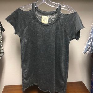 Chaser cold shoulder tee